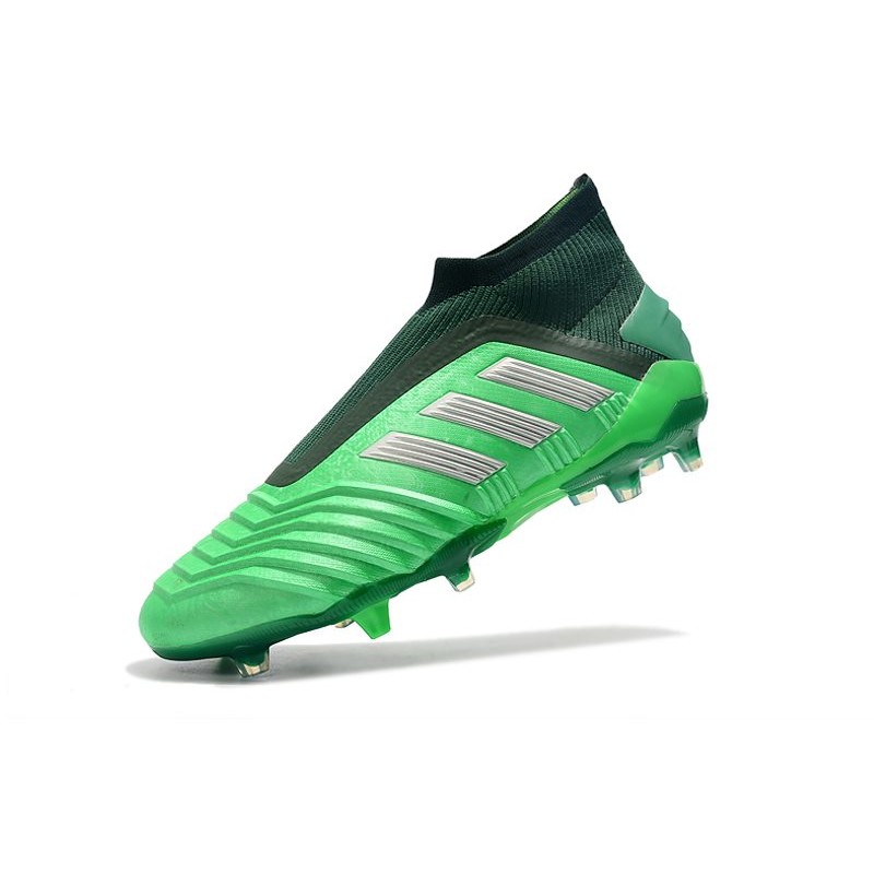 Korki Pilkarskie Adidas Predator Fg Zielony Srebro